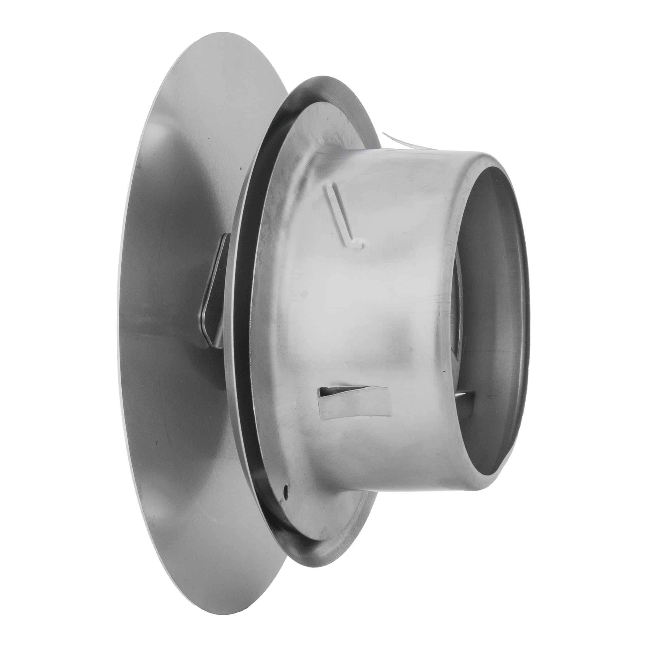 Steinberg14 Stainless Steel Air Vent Diffuser - 4 inch Vent Cover - Metal Adjustable Air Vent Covers - Supply Exhaust Wall Air Valve - Round Ceiling Diffuser - Extractor Fan Vent Cover - Image 7