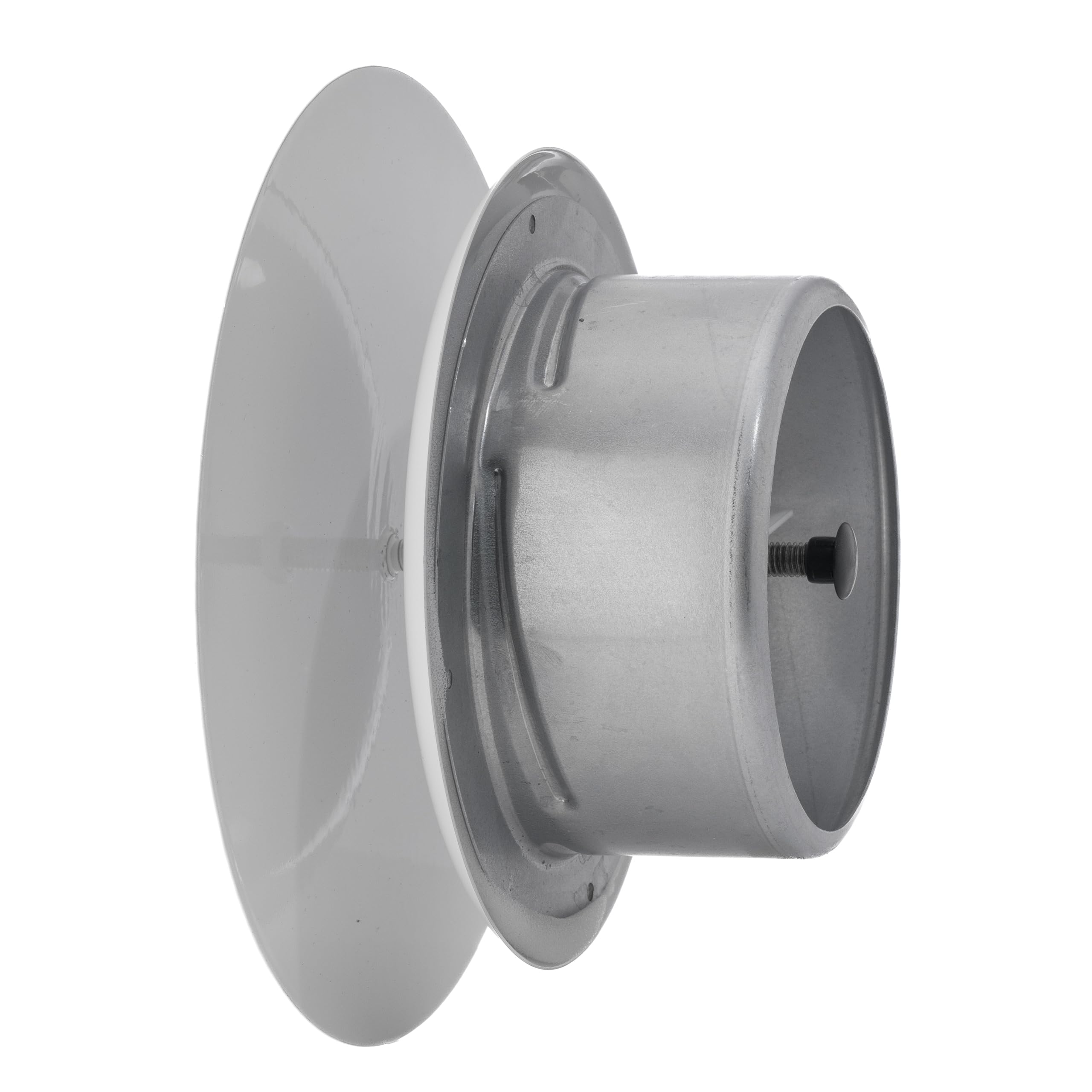 Steinberg14 White Air Vent Diffuser - 4 inch Vent Cover - Metal Adjustable Air Vent Covers - Supply Exhaust Wall Air Valve - Round Ceiling Diffuser - Extractor Fan Vent Cover - Round Soffit Vent - Image 7